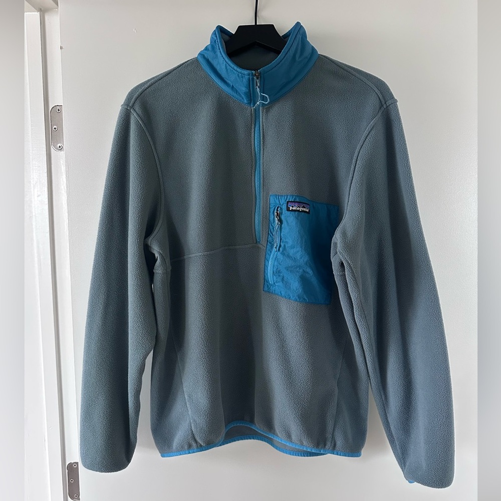 Patagonia 1/2 zip microdini fleece pullover